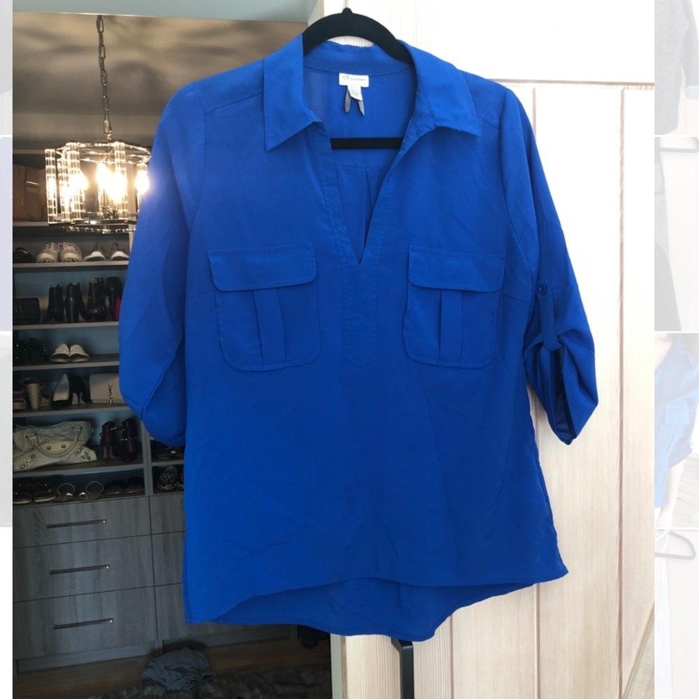 Blue blouse - Picture 2 of 2